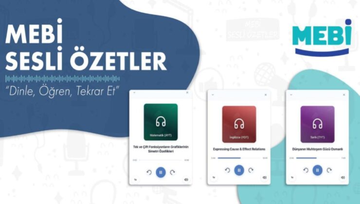 MEBİ bireysel öğrenme platformuna sesli özet özelliği eklendi