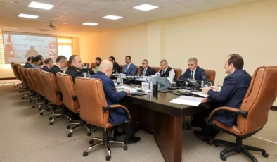 Mersin Valisi Ali Hamza Pehlivan, Metamfetamin ile Mücadele Eylem Planı Toplantısına Katıldı