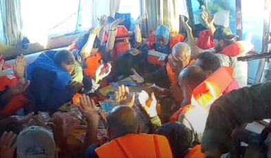 Haydut İsrailli yetkililer, Sumud Filosu’nda yasa dışı alıkonulanların sayısının 480 olduğunu açıkladı