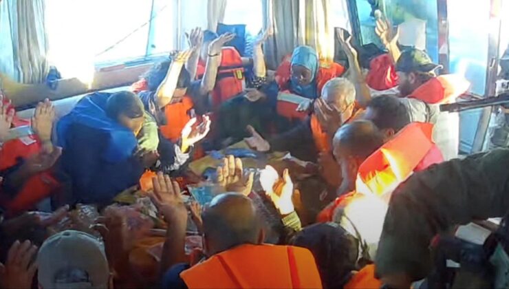 Haydut İsrailli yetkililer, Sumud Filosu’nda yasa dışı alıkonulanların sayısının 480 olduğunu açıkladı