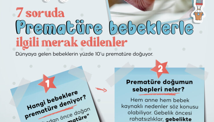 Prematüre bebeklerin bakımı özen istiyor