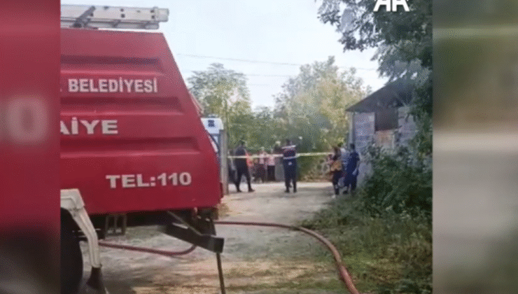 Ev yangını: Engelli kişi mahsur kalarak can verdi