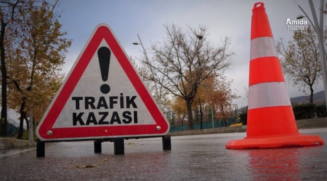 Mardin’de trafik kazası: 2 kişi yaralandı