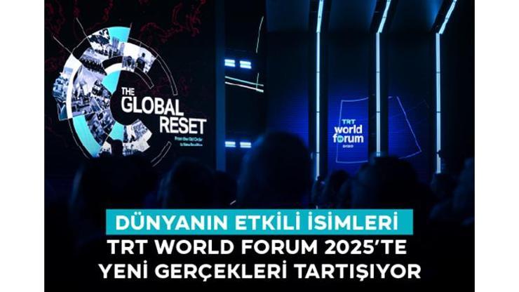 Dünyanın Etkili İsimleri TRT World Forum 2025te Yeni Gerçekleri Tartışıyor – Dünyadan Haberler CNN Türk