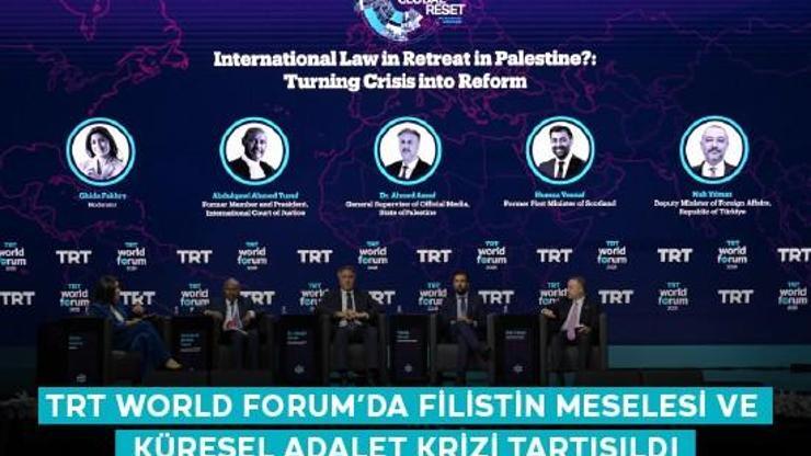 TRT World Forumda Filistin Meselesi ve Küresel Adalet Krizi Tartışıldı – Dünya Haberleri CNN TÜRK