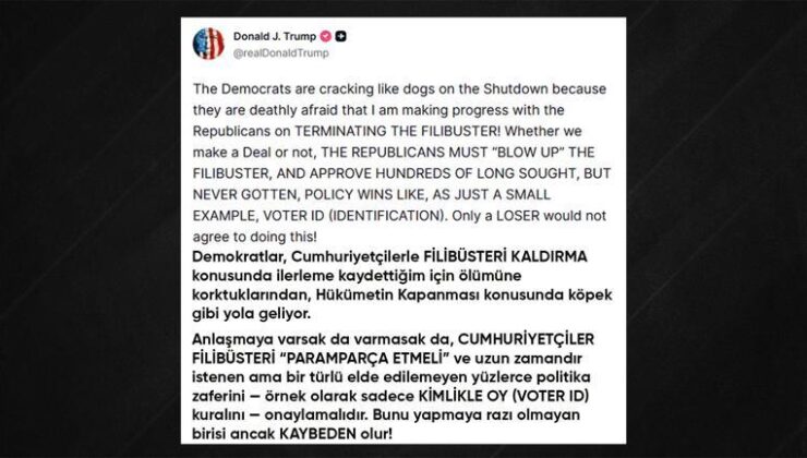 Trumptan demokratlara sert sözler: Köpek gibi hizaya geliyorlar | Video