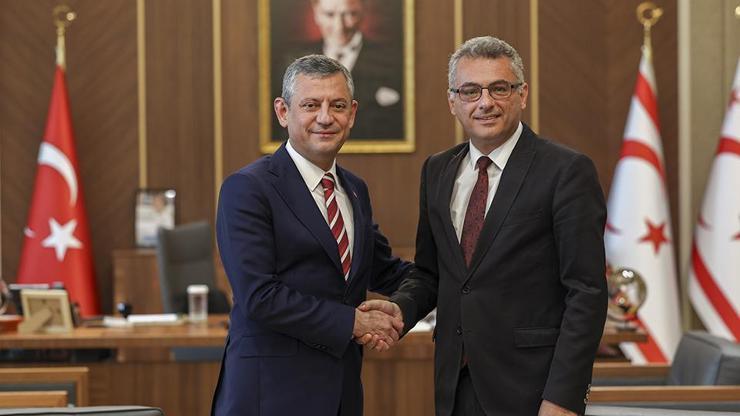 CHP Genel Başkanı Özel, KKTC Cumhurbaşkanı Erhürman’ı ziyaret etti – CNN TÜRK Haberler