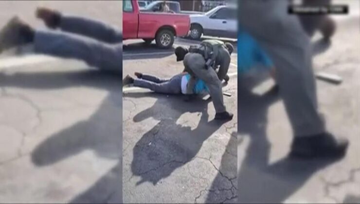 Göçmenlik ajanlarının şiddeti kameraya yansıdı | Video