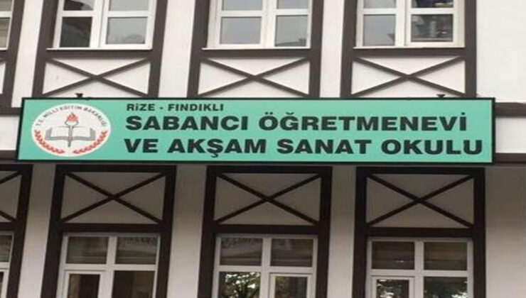 Fındıklı Sabancı Öğretmenevi ve Akşam Sanat Okulu 3 Kişi Alacak