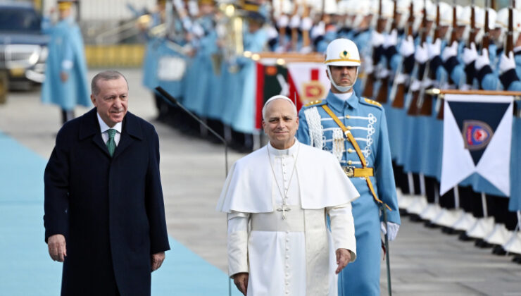 Cumhurbaşkanı Erdoğan, Vatikan Devlet Başkanı Papa 14. Leo ile görüştü