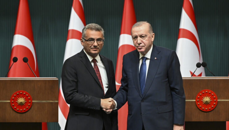 Cumhurbaşkanı Erdoğan: Kıbrıs'ta gerçekçi çözüm iki devlet