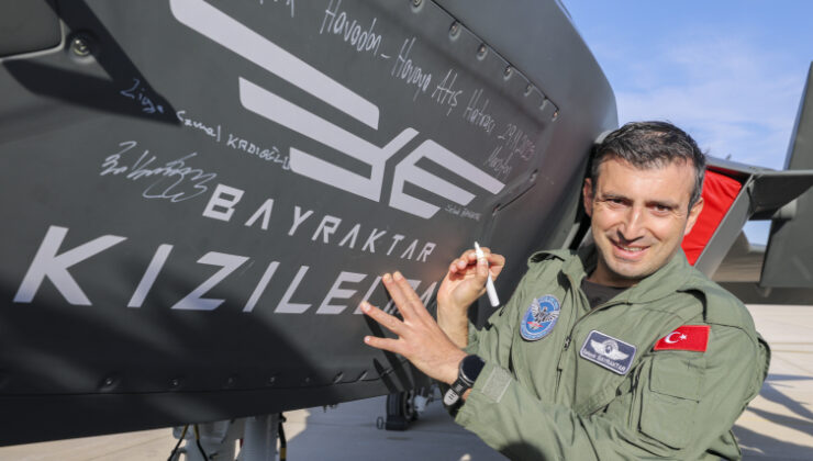 Bayraktar KIZILELMA'dan dünyada bir ilk