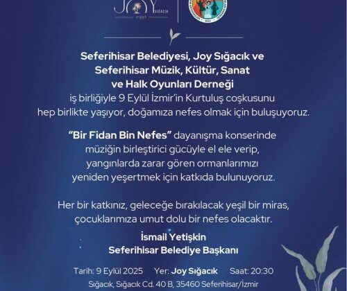 Başkan Yetişkin: Her fidan çocuklarımıza yeni bir nefes