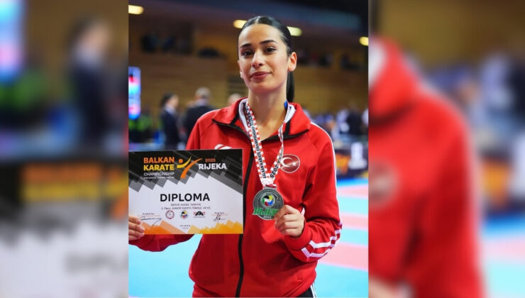 Diyarbakırlı milli sporcu Balkan ikincisi oldu