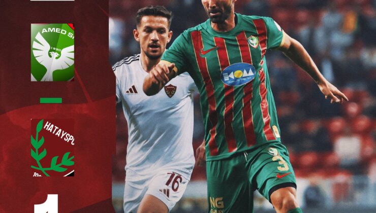 Amedspor’dan kritik galibiyet: İkinci sıraya yükseldi