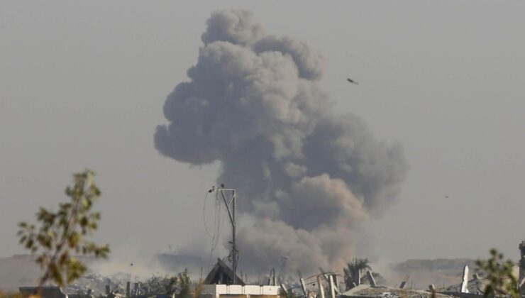 Katil İsrail'den Gazze'nin kuzeyine İHA saldırısı: 4 yaralı