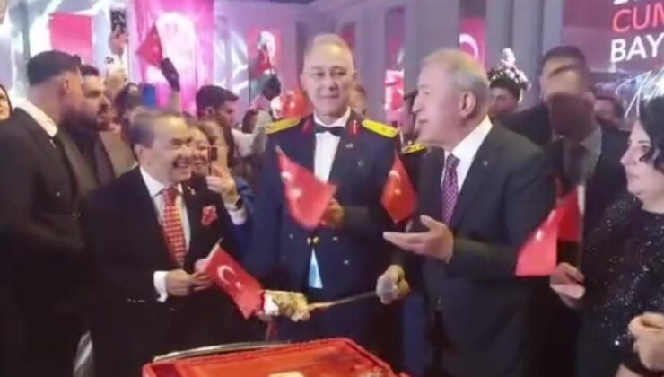 Yerel medya: Akarın pasta ikramı görüntüleri kasıtlı olarak çarpıtıldı