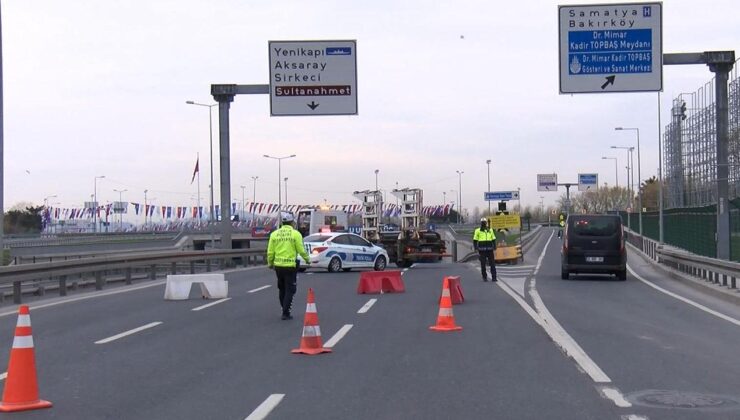 İstanbul’da bazı yollar trafiğe kapatılacak