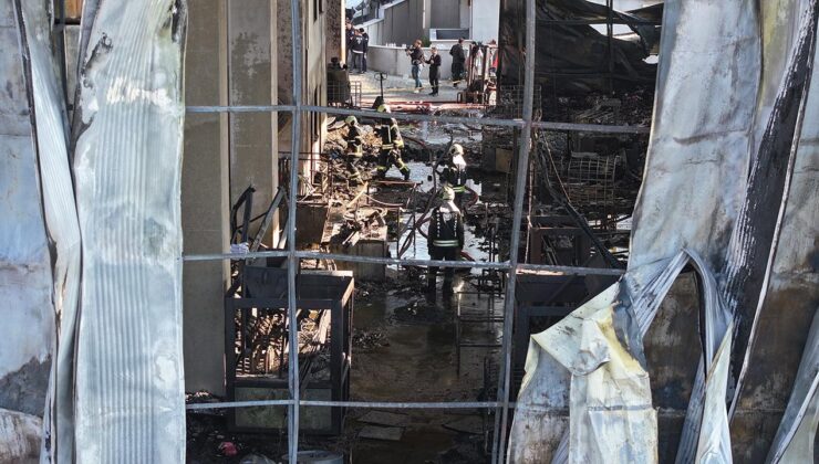 Kocaeli'de fabrika yangını: 11 gözaltı