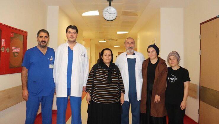 Karnından çıkarılan 15,8 kiloluk tümörle hayatı değişti