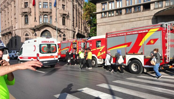 Ankara Sosyal Bilimler Üniversitesi'nde duman paniği