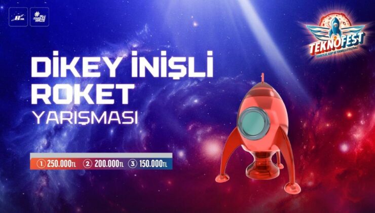 TEKNOFEST Dikey İnişli Roket Yarışması’nda final heyecanı başladı