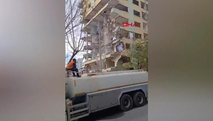 Bağcılar’da bina yıkımı sırasında ölümün kıyısından döndü – Son Dakika Haberleri Bugün | Video