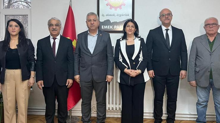 DEM Parti heyetinden, EMEP Partisi’ne ziyaret – Son Dakika Haberleri CNN Türk