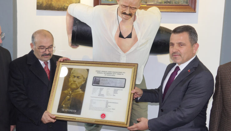 Çanakkale kahramanlarından Seyit Onbaşı'nın askerlik şubesindeki fotoğrafı ortaya çıktı