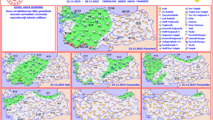 Yeni haftada Ankara'ya kar yağması bekleniyor
