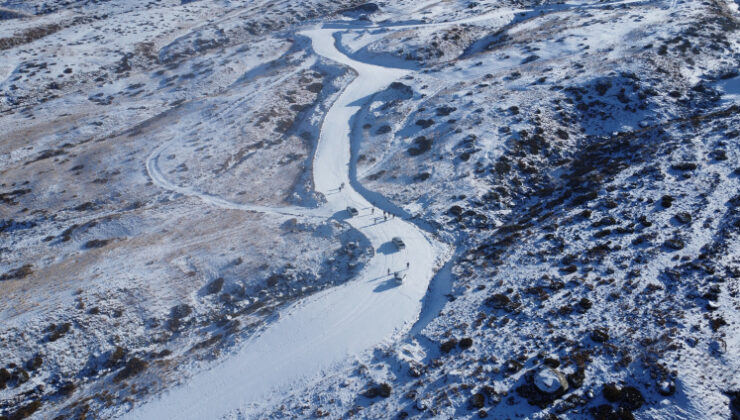 Ağrı Dağı'nın turizm ve güvenlik yolu 75 kilometreye ulaştı