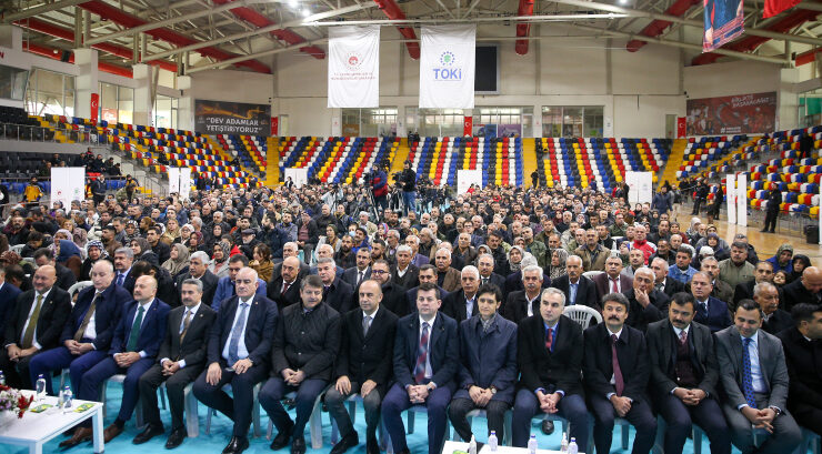 Adıyaman'da Yüzyılın Konut Projesi'nde kura çekimleri başladı