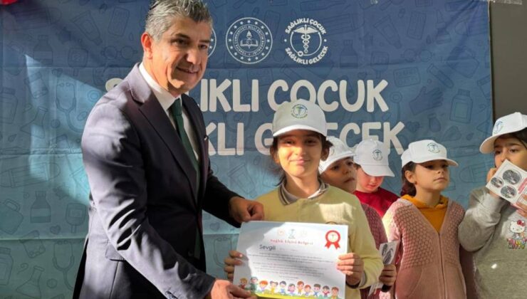 Diyarbakır’da miniklere sağlıkta farkındalık eğitimi