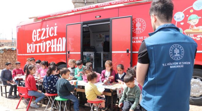 Gezici kütüphaneler 1057 noktaya ulaştı