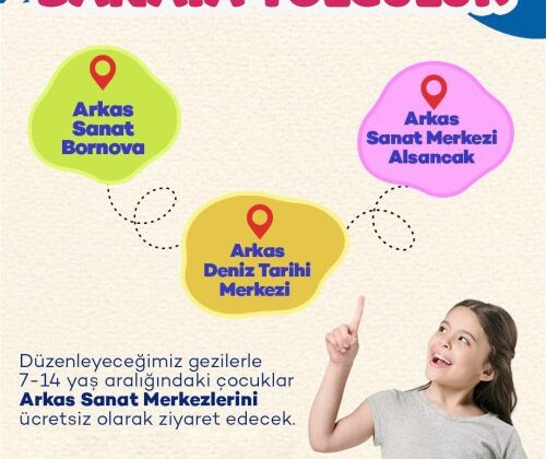 Konak Belediyesi’nden çocuklara sanat dolu bir yolculuk