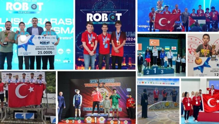 Türk öğrenciler uluslararası yarışmalarda 272 madalya kazandı