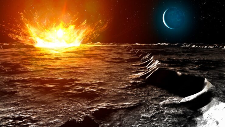 Bu Asteroit Ay’a Çarparsa Kayan Yıldızlara ve Çarpışan Uydulara Dikkat Edin