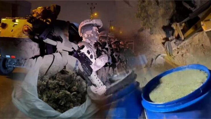 Zehir tacirlerine 29 ilde operasyon: 1628 kilo uyuşturucu ele geçirildi