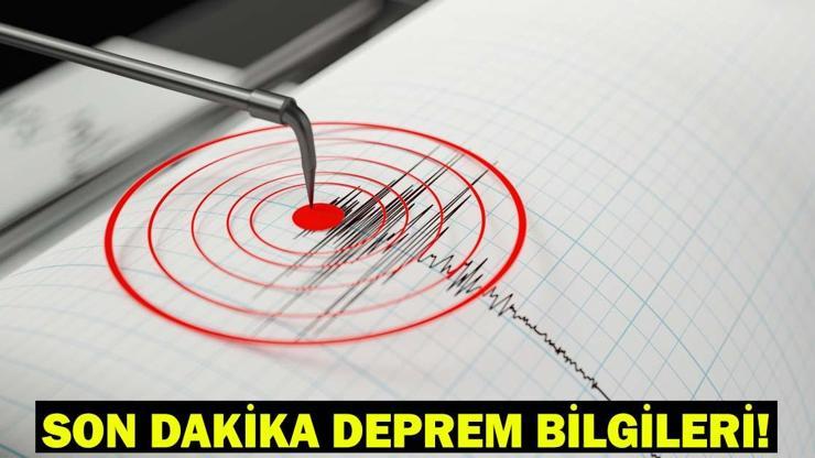 SON DAKİKA DEPREM! 3 Ocak AFAD, Kandilli Rasathanesi son depremler listesi! Deprem mi oldu?