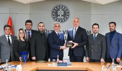 Radyo ve Televizyon Yayıncıları Meslek Birliği’nden Bakan Ersoy’a ziyaret – CNN Türk Sondakika Haberler