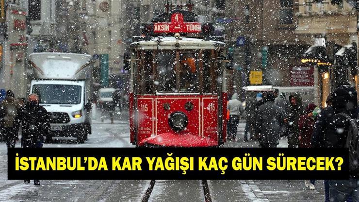 İstanbul’da kar yağışı kaç gün sürecek? İstanbul’a kaç gün kar yağacak? MGM ve AKOM’dan uyarı üstüne uyarı!