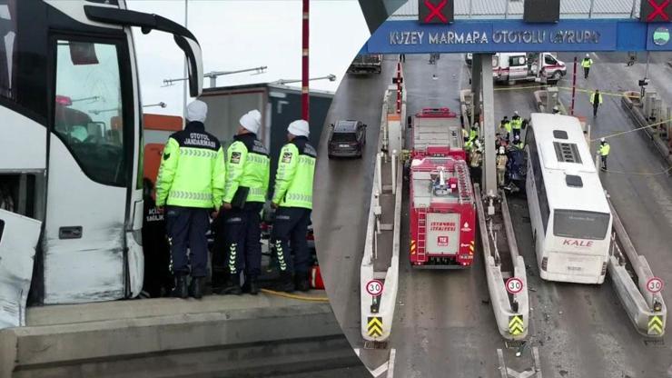Silivri’de feci kaza! Otobüs gişeye girmeye çalışan otomobile çarptı: 2 ölü 1 yaralı! – CNN Türk Haberler Son Dakika