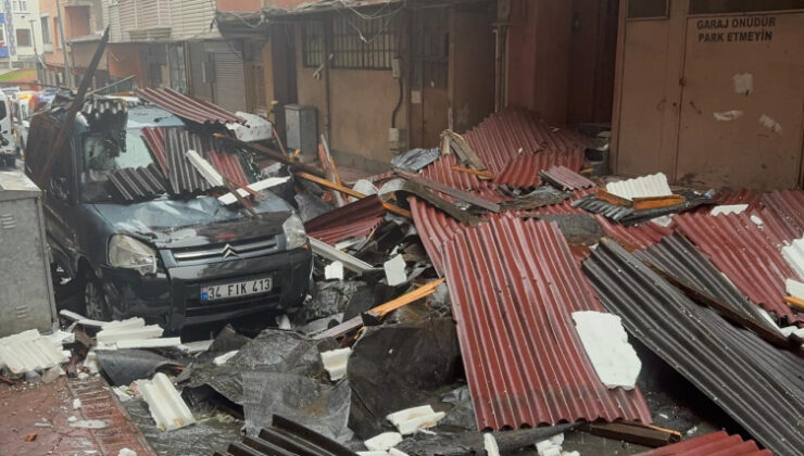 İstanbul'da fırtına etkisini sürdürüyor