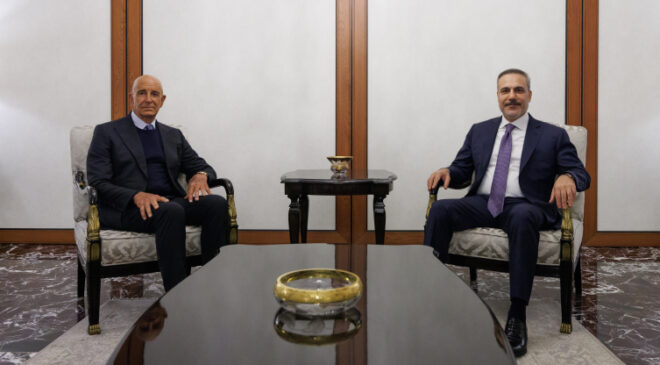 Bakan Fidan, İranlı mevkidaşı Erakçi ile görüştü