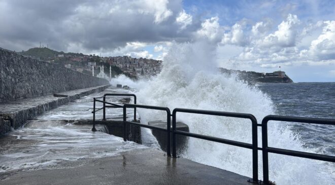 Zonguldak’ta denize girişler 2 gün yasaklandı