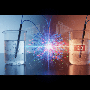 Elektrik alanları su kimyasını ters çeviriyor