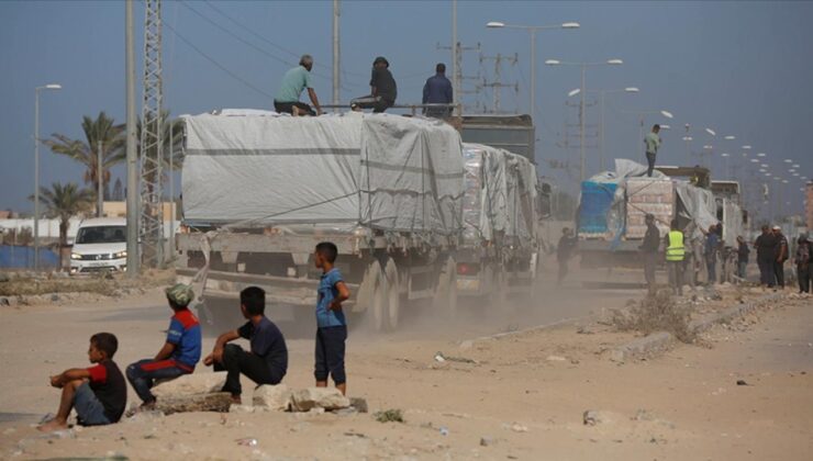 Hamas: Gazze’ye giren yardım tırlarının sayısı, açıklanan rakamların yarısından az