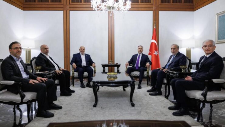 Bakan Fidan, Hamas heyetiyle görüştü