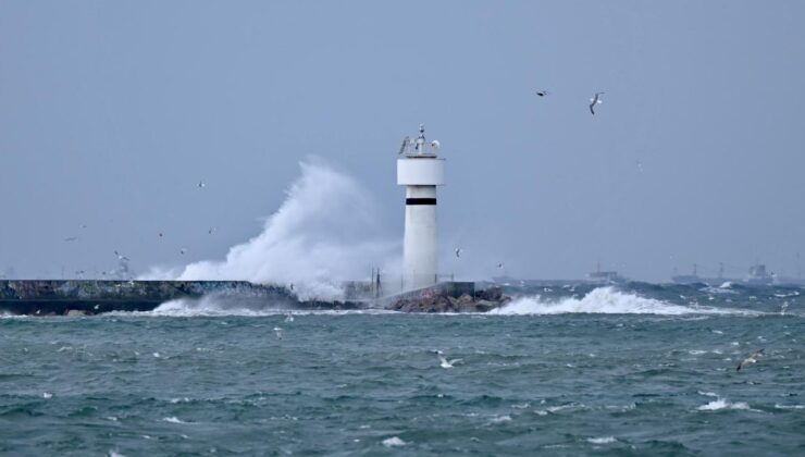 Marmara Bölgesi için fırtına uyarısı