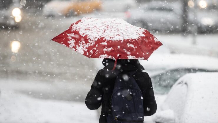 11 il için “sarı” uyarı: Kar yağışı ve fırtınaya dikkat